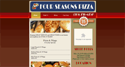 Desktop Screenshot of fourseasonspizza.com